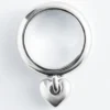 Bague avec pendentif en forme de cœur