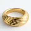 Bague cannelée