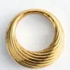 Bague cannelée