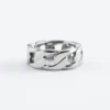 Bague à chaîne épaisse