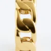 Bague à chaîne épaisse