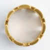 Bague à chaîne épaisse