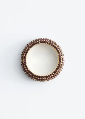 Bague imposante en strass
