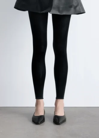 Ballerines en cuir