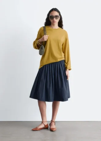 Ballerines à lanières croisées en cuir