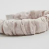 Bandeau Alice en lin froncé