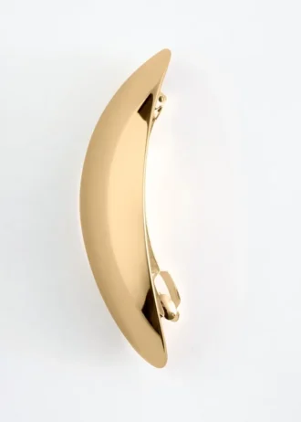 Barrette plaquée or