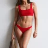 Bas de bikini texturés