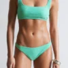 Bas de bikini texturés