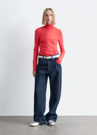 Baskets minimalistes en cuir