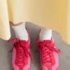 Baskets minimalistes en cuir