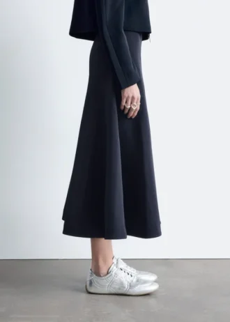 Baskets minimalistes en cuir