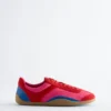 Baskets minimalistes en cuir