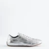 Baskets minimalistes en cuir