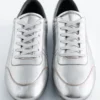 Baskets minimalistes en cuir