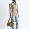 Blazer cintré en laine