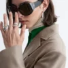 Blazer cintré en laine