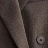 Blazer en laine à double boutonnage