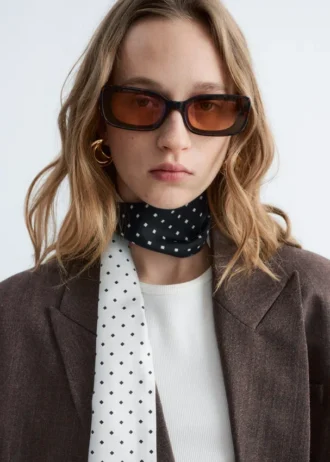 Blazer en laine à double boutonnage