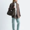 Blazer en laine à double boutonnage