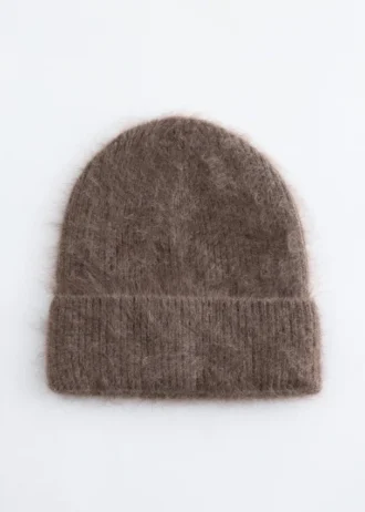 Bonnet en cachemire brossé