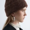 Bonnet en laine mélangée