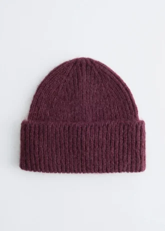 Bonnet en laine mélangée