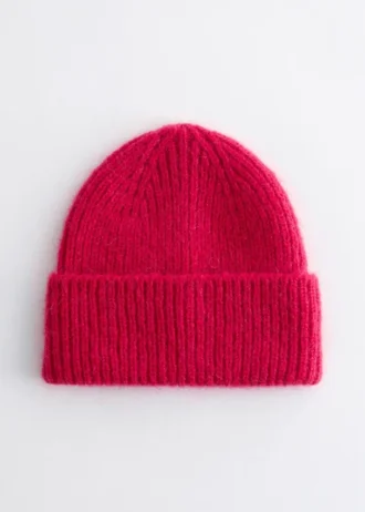 Bonnet en laine mélangée