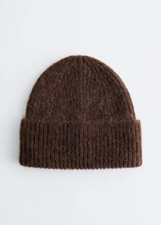Bonnet en laine mélangée