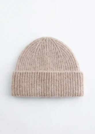 Bonnet en laine mélangée