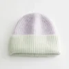 Bonnet en mélange de mohair côtelé