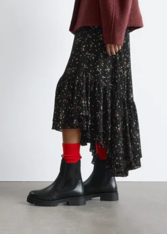 Bottes Chelsea en cuir