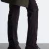 Bottes de chausson en cuir