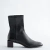 Bottes de chausson en cuir