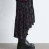Bottes en cuir à lacets