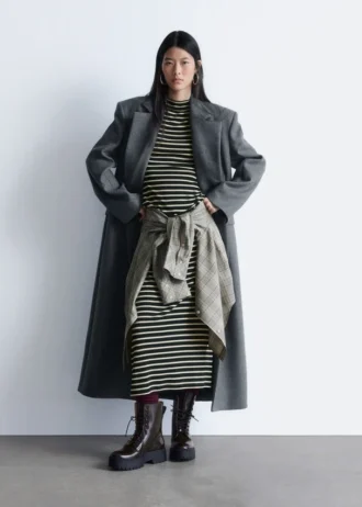 Bottes en cuir à lacets