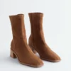 Bottes en daim pour chaussettes