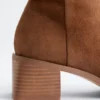 Bottes en daim pour chaussettes