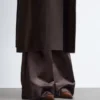 Bottes en daim à talons bobines