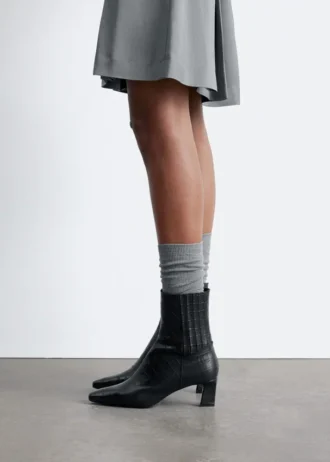 Bottines à bout pointu