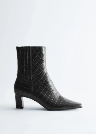 Bottines à bout pointu