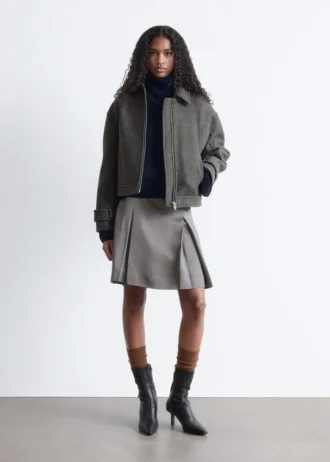 Bottines en cuir extensible