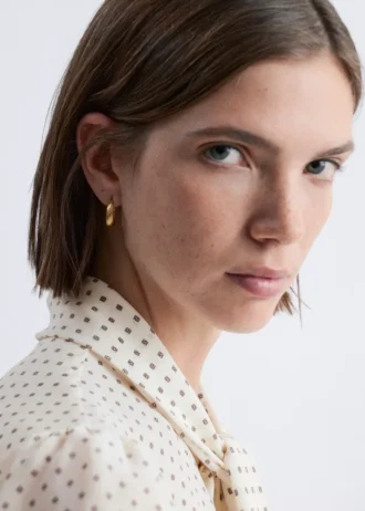 Boucles d&rsquo;oreilles créoles cannelées
