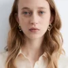 Boucles d&rsquo;oreilles à maillons audacieux