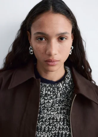 Boucles d&rsquo;oreilles à maillons audacieux