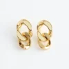 Boucles d&rsquo;oreilles à maillons audacieux