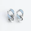 Boucles d&rsquo;oreilles à maillons audacieux