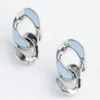 Boucles d&rsquo;oreilles à maillons audacieux