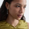Boucles d&rsquo;oreilles pendantes allongées