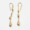 Boucles d&rsquo;oreilles pendantes allongées